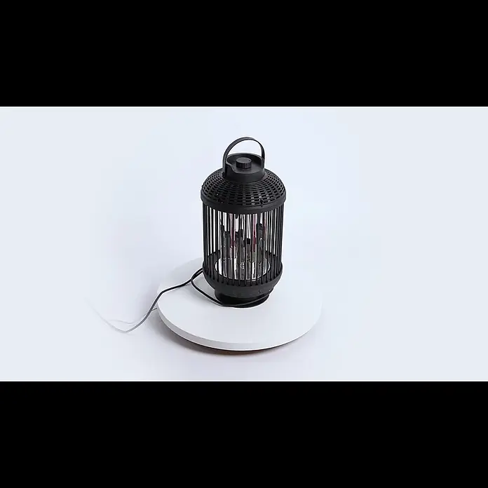 Sunred Heizstrahler Indox - Höhe: 59 cm, 1.200 W, Schwarz - Sunred Heater Indox Dark Table Black 1200 Watt - 360 video
