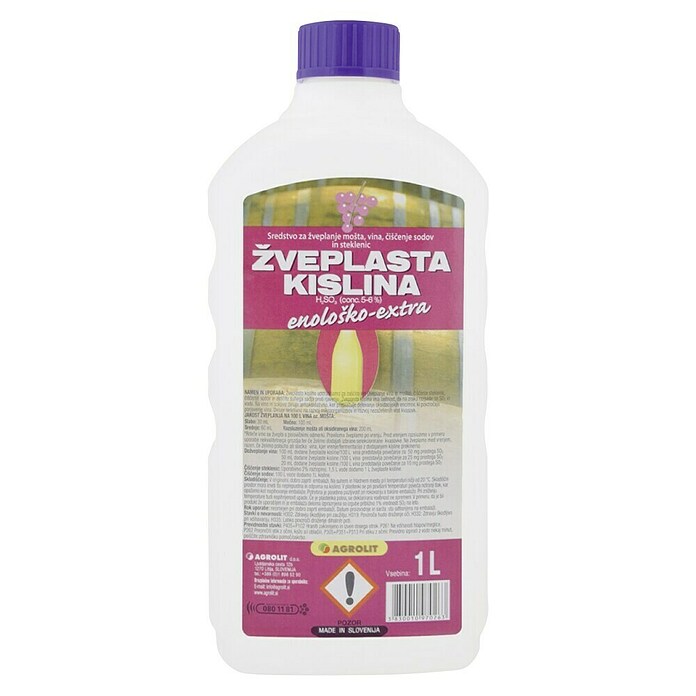 Žveplova kislina Extra  (1 l) | 7326 - Getränkefässer | IAFC - Flüssigkeiten Sammelsysteme | IAF - Wassertechnik | IA - Gartenhartware | I - Stadtgarten | BAUHAUS