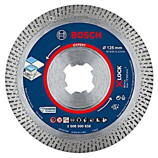 Bosch Diamant-Trennscheibe (Durchmesser Scheibe: 125 mm, Höhe Segment: 10 mm)