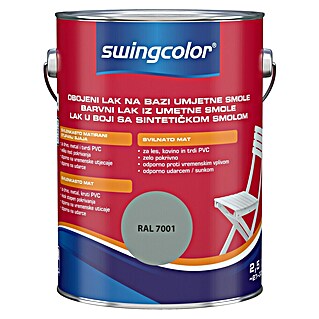 swingcolor Pisani lak (Barva: Siva, 2,5 l, Svileni mat)