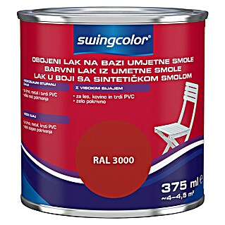 swingcolor Pisani lak (Rdeča, 375 ml, Visoki sijaj)