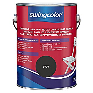 swingcolor Pisani lak (Črna, 2,5 l, Visoki sijaj)