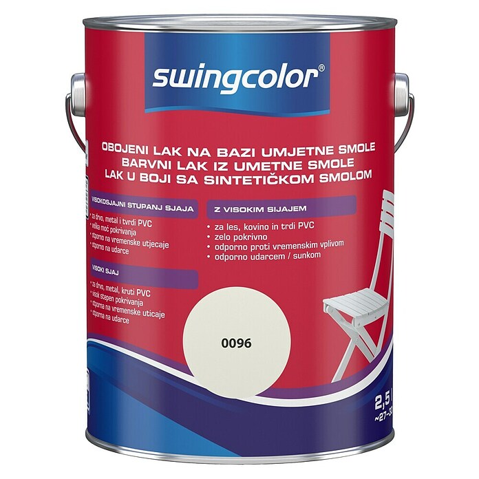 swingcolor Lak u boji  (Umjetna smola, Plave boje, 2,5 l, Visokog sjaja) | BAUHAUS