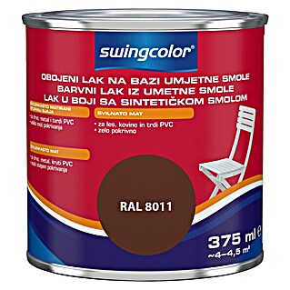 swingcolor Pisani lak (Temno rjava, Mat, 375 ml, Na osnovi topil)