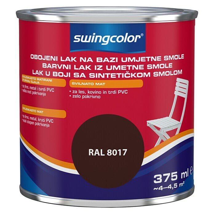 swingcolor Lak u boji  (Čokoladno smeđe boje, Mat, 375 ml, Na bazi otapala) | BAUHAUS