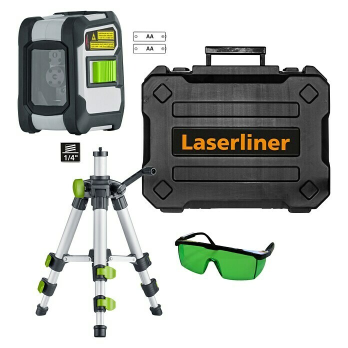 Laserliner Kreuzlinienlaser CompactCross Work Diagonal View