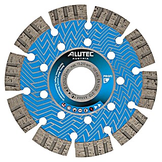 Alutec Diamant-Trennscheibe Blackline Premium (Geeignet für: Beton, Durchmesser Scheibe: 125 mm, Blau)