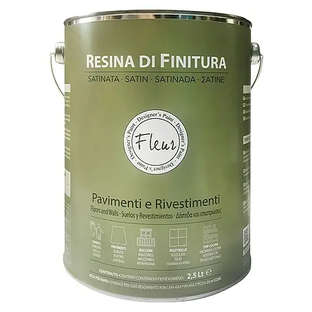 Fleur  Sellador de resina Di Finitura Satinada