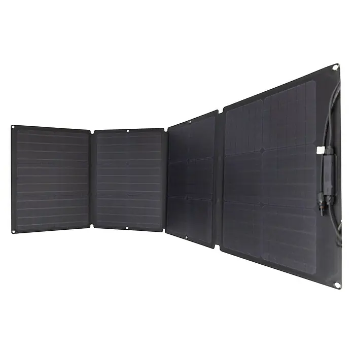 EcoFlow Panel solar Plegable - L x An x Al: 178,5 x 42 x 2,5 cm, 110 W - Panel solar portátil con múltiples secciones. Ideal para actividades al aire libre y para suministrar energía en movimiento.