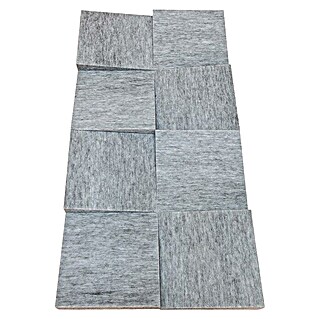 Akustikpaneel Slope (Hellgrau, 100 x 50 x 8 cm, 100 % Polyester)