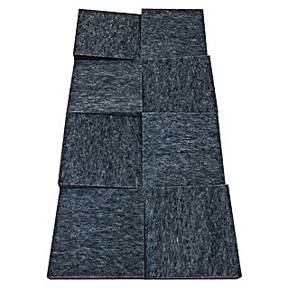 Akustikpaneel Slope (Anthrazit, 100 x 50 x 8 cm, 100 % Polyester)