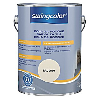 swingcolor Boja za pod (Bijele boje, 2,5 l)