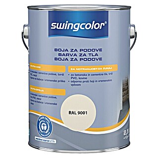 swingcolor Barva za tla (Kremno bela, 2,5 l)