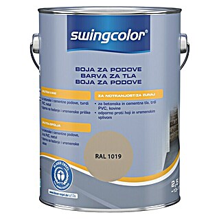swingcolor Boja za pod (Sivobež boje, 2,5 l)