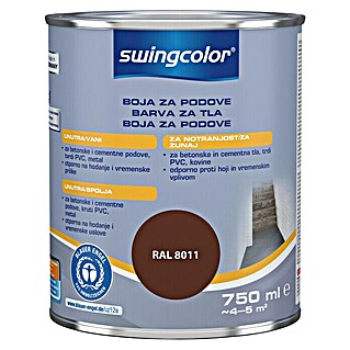 swingcolor Boja za pod (Lješnjak tamnosmeđe boje, 750 ml)