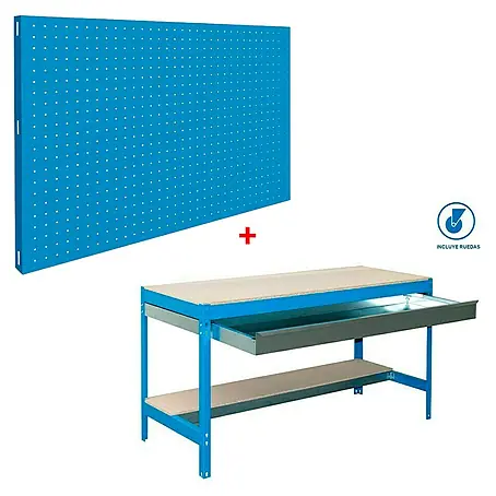 Simonrack Simonwork Banco de trabajo BT0 Box Mobile con panel 40 cm