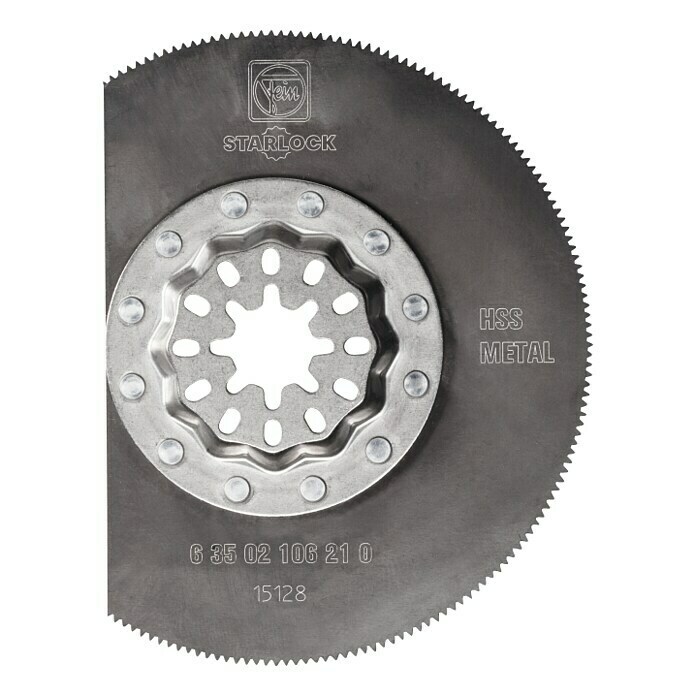 Fein Starlock Hoja de sierra segmentada HSS (Diámetro: 85 mm, Acero HS, 1 ud.)