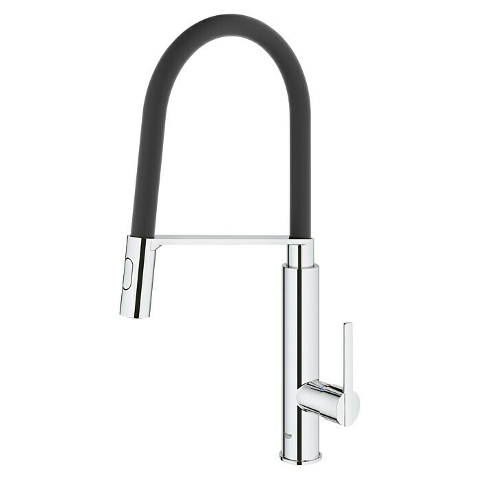 Grohe Spültischarmatur FeelChrom, Glänzend, Hoher Auslauf Left Side View