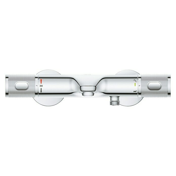 Grohe Wannenthermostat Precision FeelChrom, Glänzend Front View