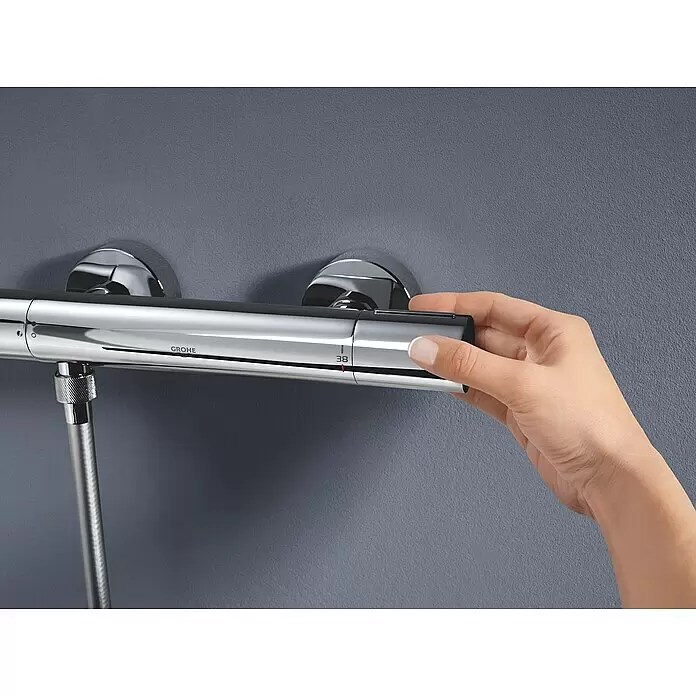 Grohe Precision Get Brausethermostat - Chrom, Glänzend - Anwendungsbeispiel