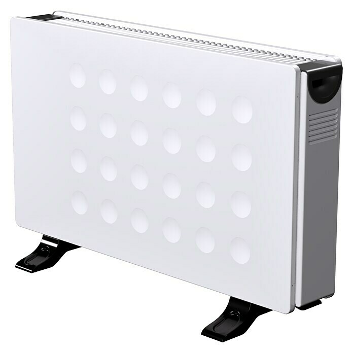 Voltomat HEATING Konvektor Dubbe2.000 W, 59 x 21 x 41,5 cm, Weiß Diagonal View