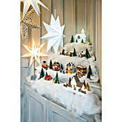 Markslöjd LED-Schneelaterne Chapelle (Innen, Transparent, 14 x 17 x 23 cm, Batteriebetrieben) | BAUHAUS