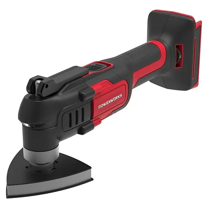 Powerworks Akku-Multifunktionswerkzeug P24MT - 24 V, Ohne Akku - Das Powerworks Multifunktionswerkzeug ist ein vielseitiges und leistungsstarkes Werkzeug für verschiedene Heimwerkerarbeiten.