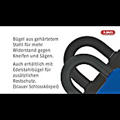 Abus Vorhängeschloss Aqua Safe 70IB/45 Gleichschließend (B x H: 49 x 74 mm, Bügelstärke: 8 mm, Messing, Blau) | BAUHAUS