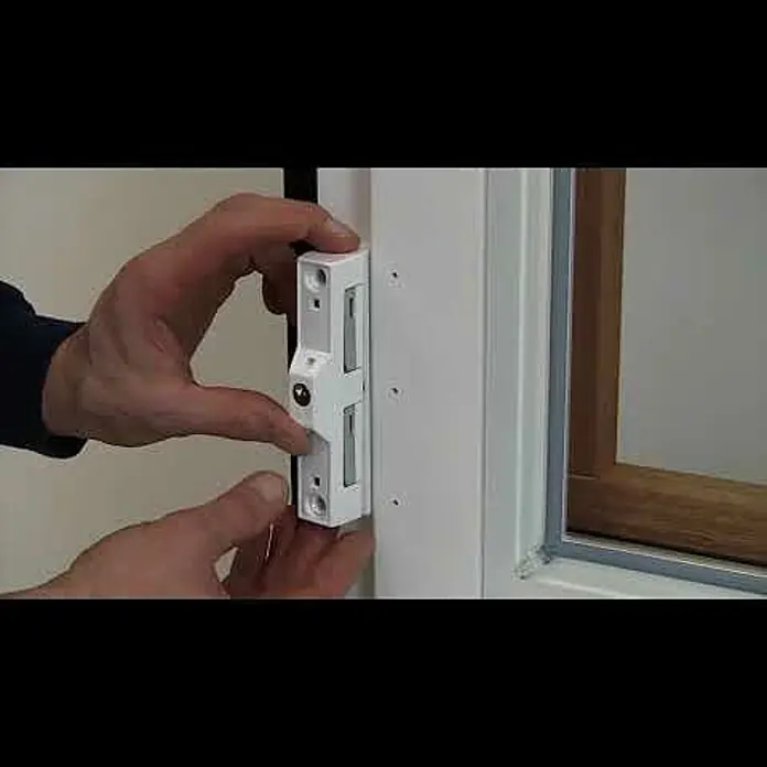 Abus Fenster-Zusatzschloss FTS 88 - Weiß, Universell einsetzbar - Montageanleitung - ABUS FTS88  Fenster-Zusatzschloss