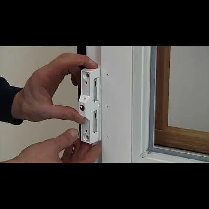 Abus Fenster-Zusatzschloss FTS 88 - Weiß, Universell einsetzbar - Montageanleitung - ABUS FTS88  Fenster-Zusatzschloss