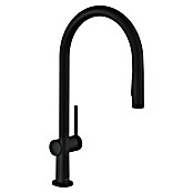 Hansgrohe Spültischarmatur Talis M54 210 (Anzahl Strahlarten: 2 Stk., Schwarz, Matt) | BAUHAUS