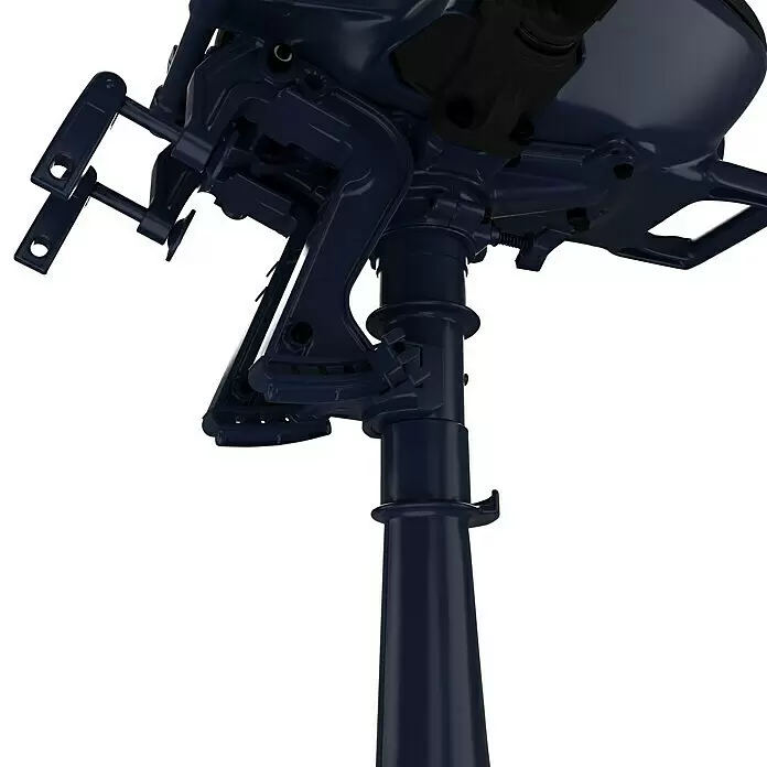 Tohatsu Außenbordmotor MFS 3,5 CS - 2,6 kW, Pinnensteuerung, Kurzschaft, Seilzug - Detailaufnahme