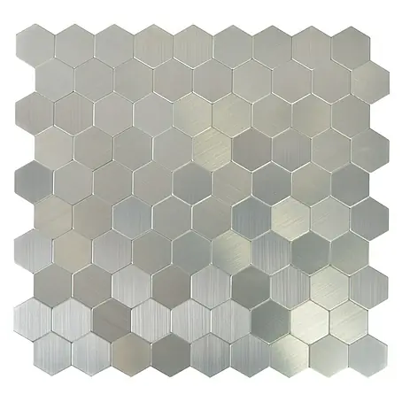 Selbstklebemosaik Hexagon SAM 4MMHX