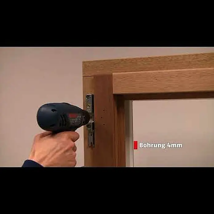 Abus Fenster-Zusatzschloss FTS 206 - Weiß, 0 mm - 25 mm - Montagevideo ABUS FTS206 Fenstersicherung