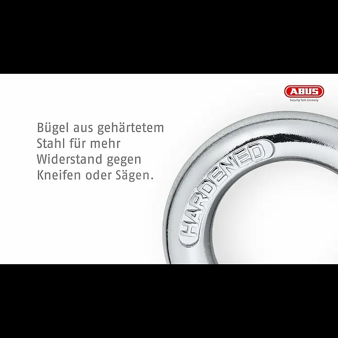 Abus Vorhängeschloss Titalium 64TI/20 Gleichschließend - B x H: 20 x 34 mm, Bügelstärke: 3,5 mm, Titalium-Spezialaluminium - Vorhangschloss TITALIUM