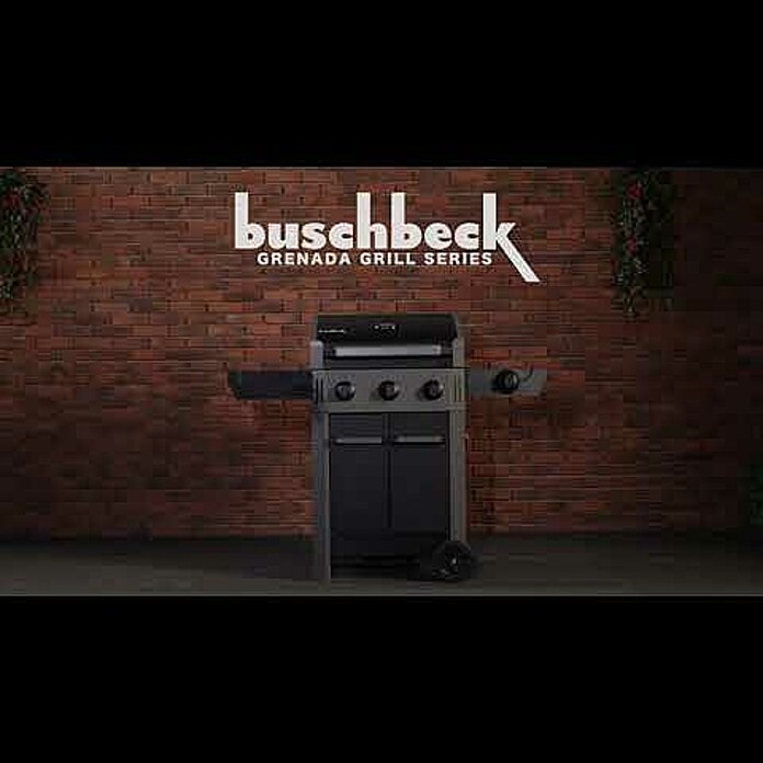 Buschbeck Gasgrill Grenada 2 (Grillfläche (B x T): 48 x 42 cm, 8,2 kW, Anzahl Brenner: 2) | BAUHAUS