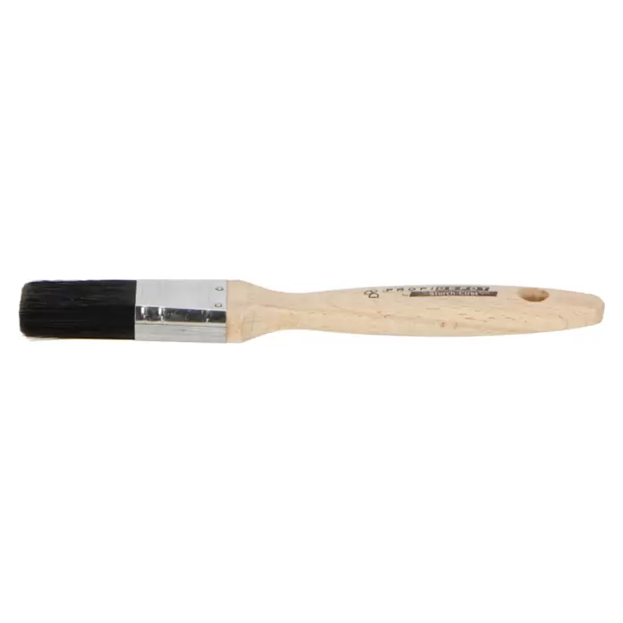Profi Depot by Storch-Ciret Flachpinsel - Breite Borsten: 30 mm, Mischborsten, Holz, Schwarz