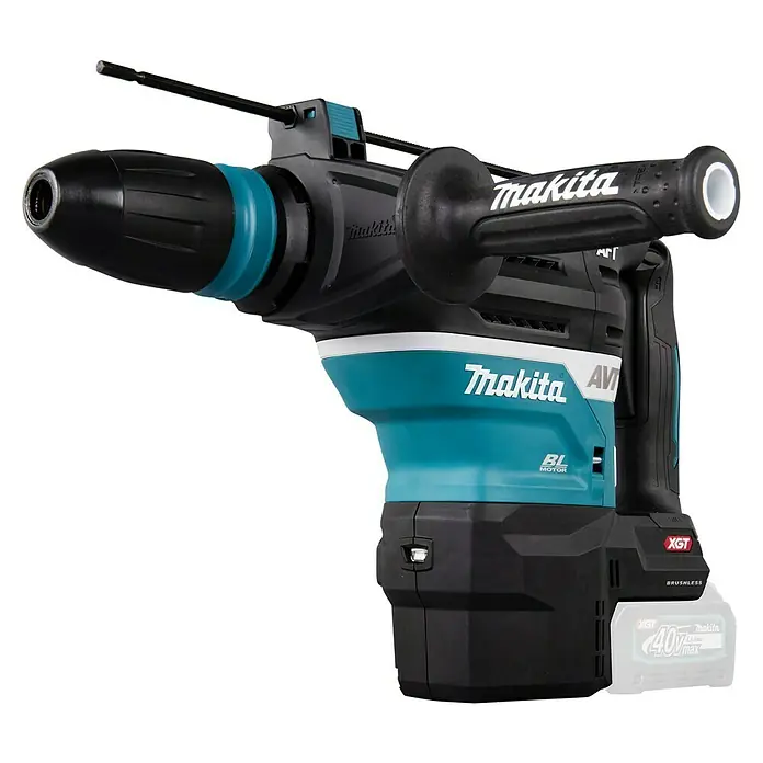 Makita XGT 40V max. Akku-Kombihammer HR005GZ01 - 8 J, 40 V, Ohne Akku - Aufnahme eines Makita XGT Akku-Bohrhammers, der sich ideal zum Bohren und Meißeln in verschiedenen Materialien eignet.