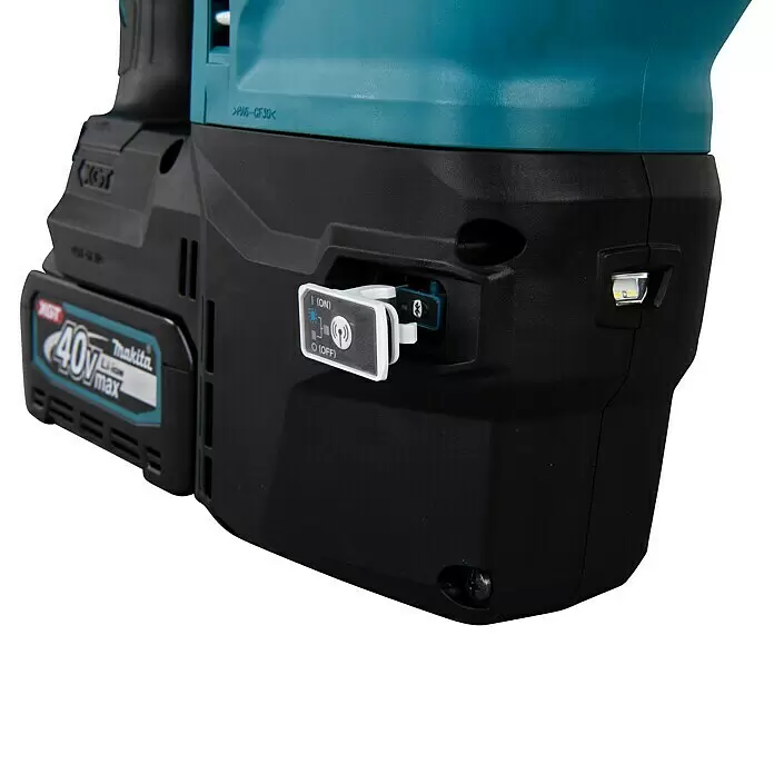 Makita XGT 40V max. Akku-Kombihammer HR005GZ01 - 8 J, 40 V, Ohne Akku - Detailaufnahme