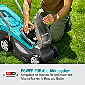 Gardena Power for All 18V Akku-Rasenmäher (36 V, Ohne Akku, Schnittbreite: 32 cm) | BAUHAUS