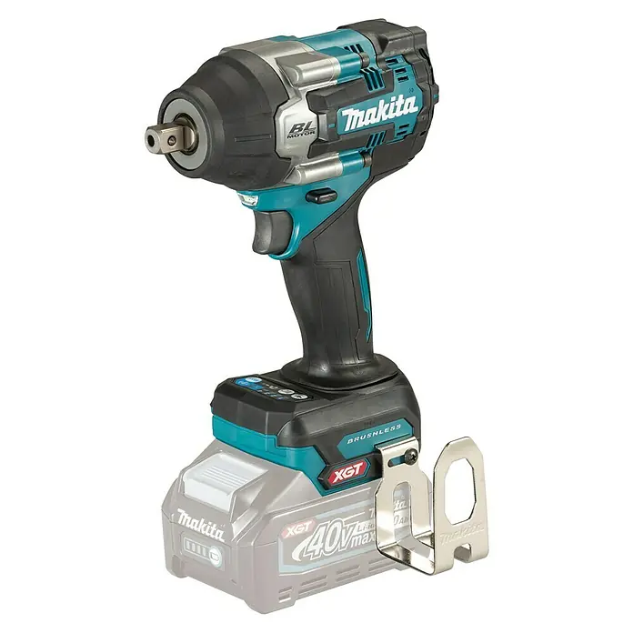 Makita XGT 40V max. Akku-Schlagschrauber TW008GZ - 40 V, Ohne Akku, 760 Nm - Makita Akku-Schlagschrauber mit robustem Design und langlebigem, bürstenlosem Motor für anspruchsvolle Schraubarbeiten.