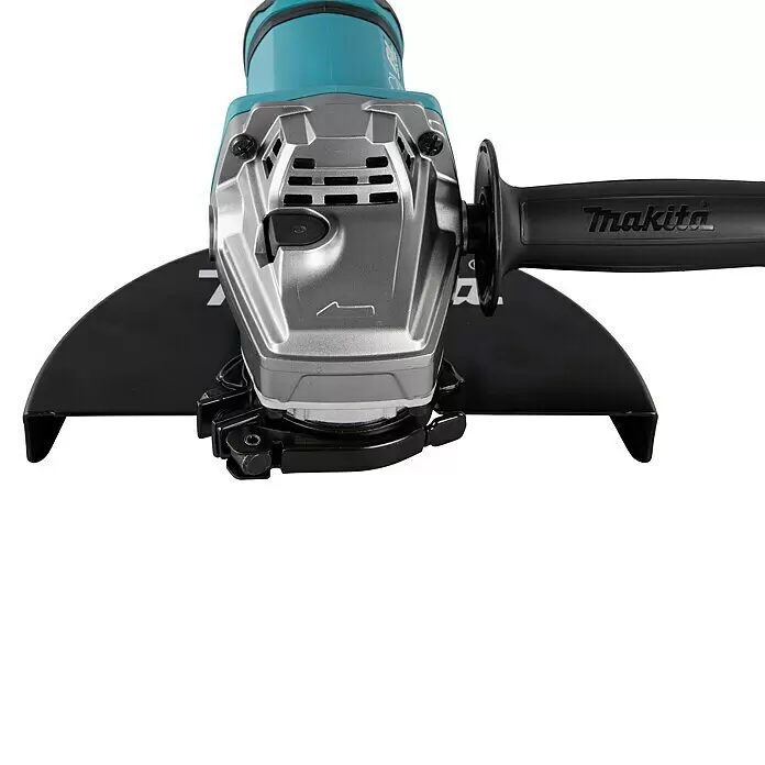 Makita XGT 40V max. Akku-Winkelschleifer GA038GT201 - 2 Akkus, 5 Ah - Detailaufnahme