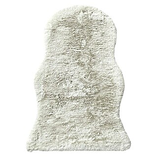 Deko-Kunstfell Cuddle (Elfenbein, 80 x 55 cm, 70 % Acryl, 30 % Polyester (Flor))