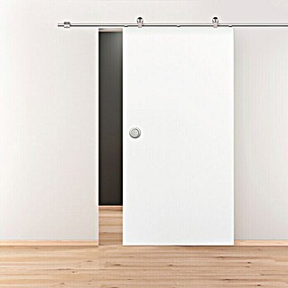 Diamond Doors Schiebetür-Komplettset Salamanca (935 x 2 058 mm, Holz, Weiß)