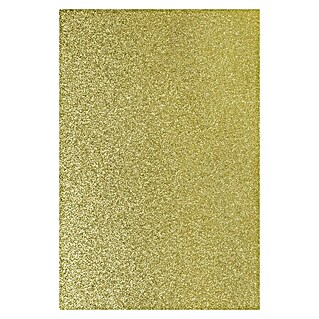 D-c-fix Klebefolie Metallic Glitter (150 x 45 cm, Gold, Selbstklebend)