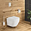 Grohe Essentials WC-Bürstengarnitur (Mit Halterung, Chrom, Glänzend)