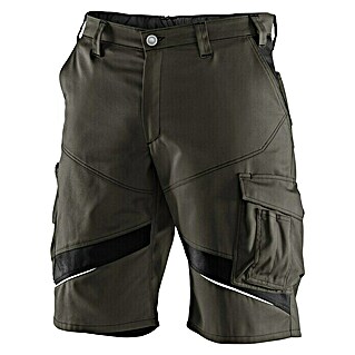 Kübler Activiq Herren-Arbeitsshorts (Konfektionsgröße: 60, Olive/Schwarz)