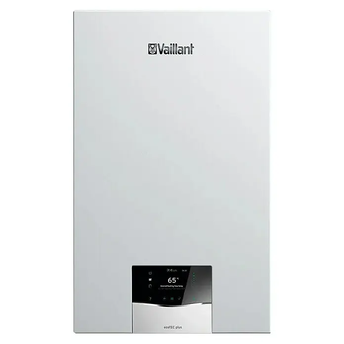 Vaillant Caldera ecoTEC plus Smart VMW 23CS/1-5 Cf + senseHOME Radio + instalación incluida - 23 kW, 10 l, Display multifunción - Caldera de condensación a gas Vaillant ecoTEC plus con diseño moderno, perfecta para calefacción y agua caliente eficientes en su hogar.