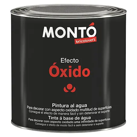 Montó  Yeso con efecto de color