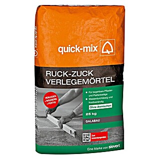 Quick-Mix Verlegemörtel Ruck-Zuck (25 kg)